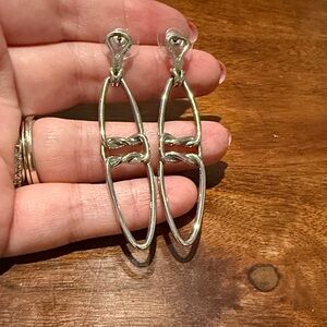 Kendra Scott Silver Fallyn Linear Earrings